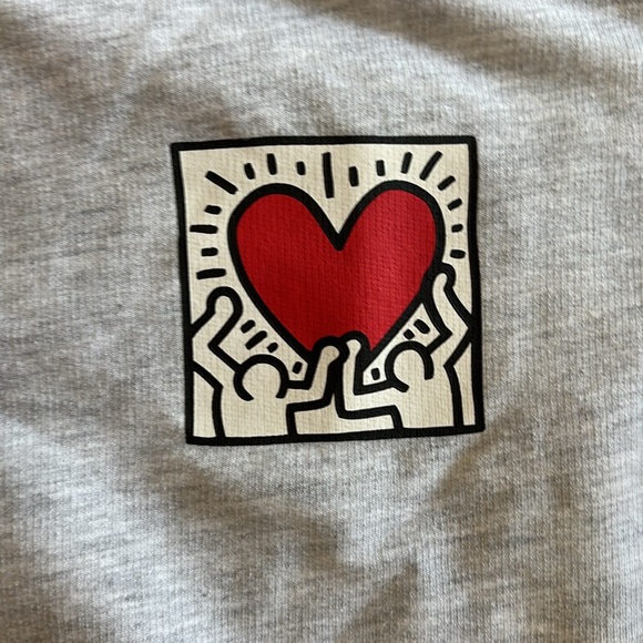 Keith Haring Gray Crewneck Sweater - Picture 2 of 4